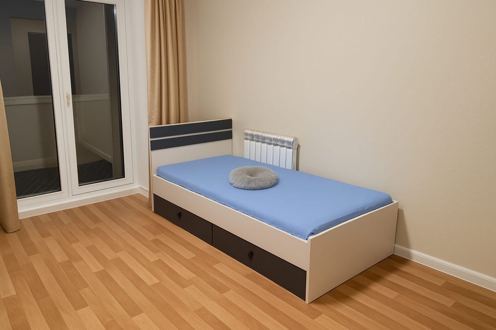 Кровать односпальная с ящиками