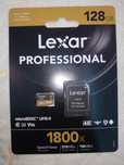 Самая быстрая карта памяти micro sd Lexar 128  Гб