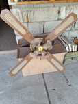 Candelabru cu ventilator