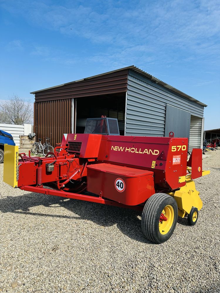 Balotiera presa de balotat new holland 570 si welger ap 500
