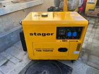 Generator electric Diesel 5kw Stager YDE 7000TD