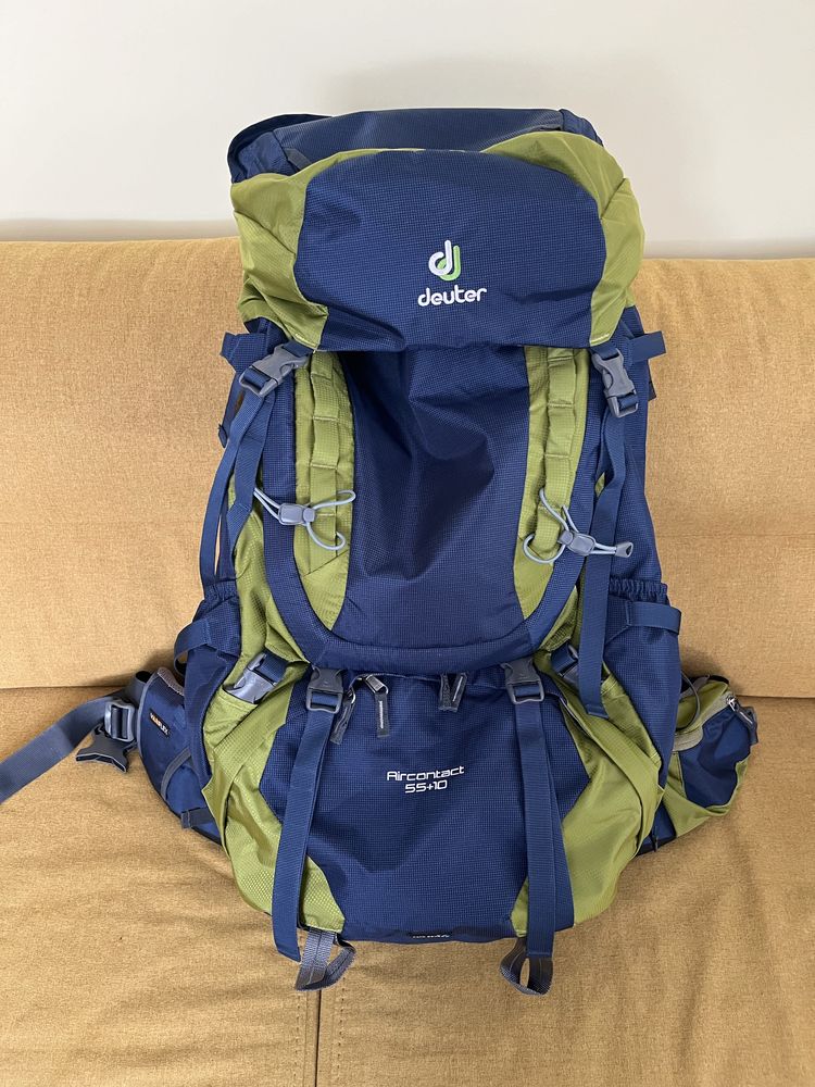 Туристическа раница Deuter Aircontact 55+10