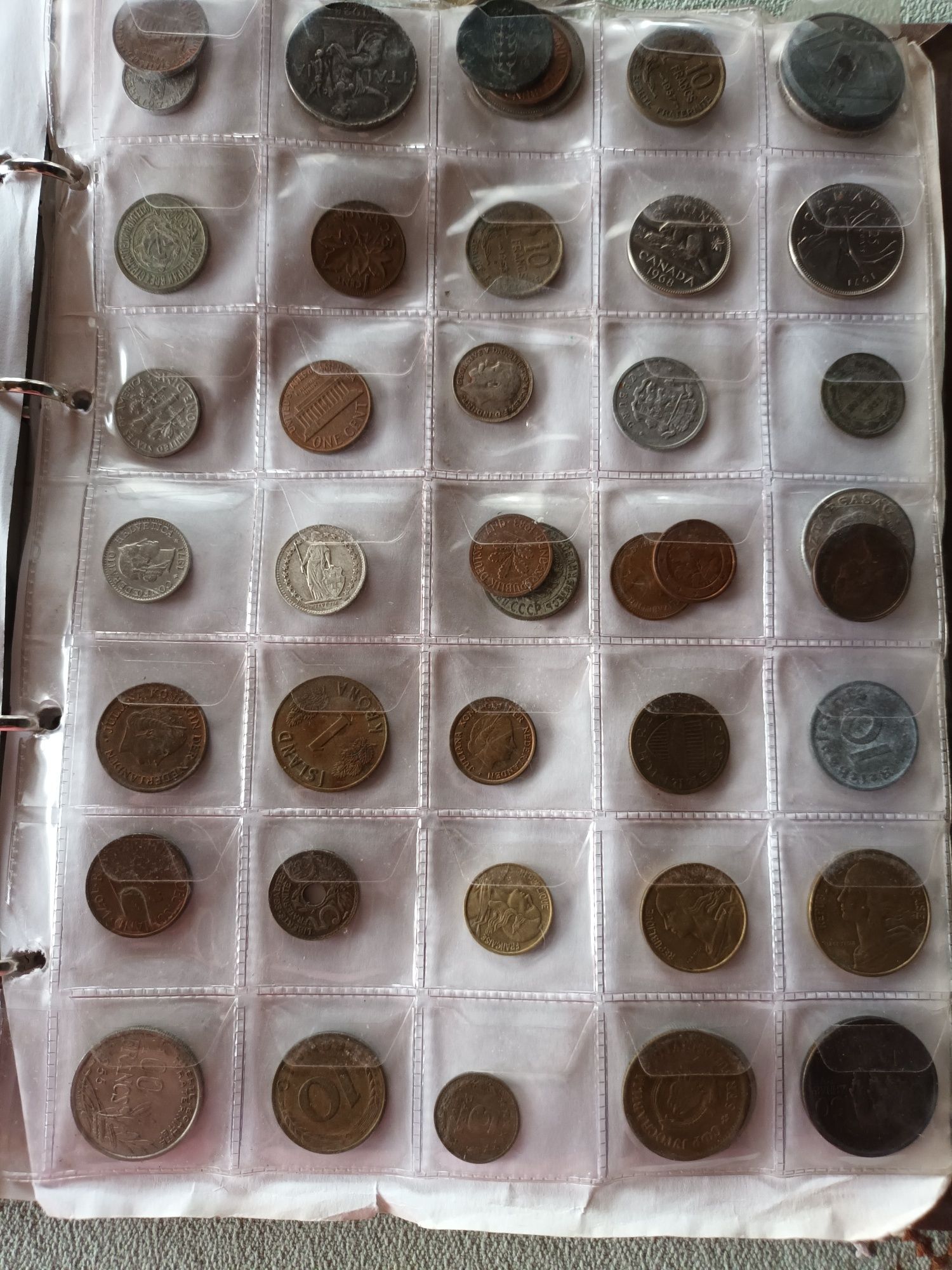 Colectie de monede vechi și foarte vechi