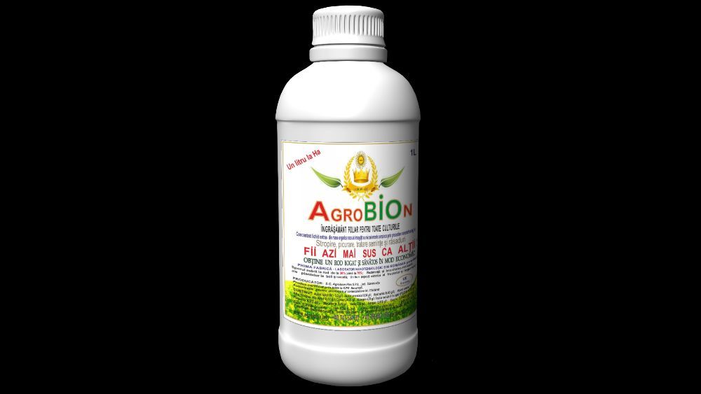 AGROBION cel mai bun ingrasamant organic concentrat ! 1 litru/ha