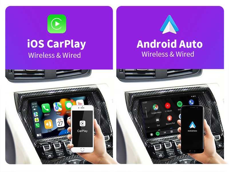 Apple CarPlay Android Auto Wireless Lamborghini Aventador 2012-2019