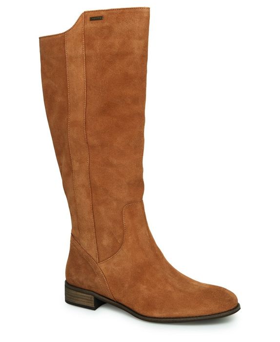 Нови Superdry Женски Дамски Високи Кожени Ботуши 36