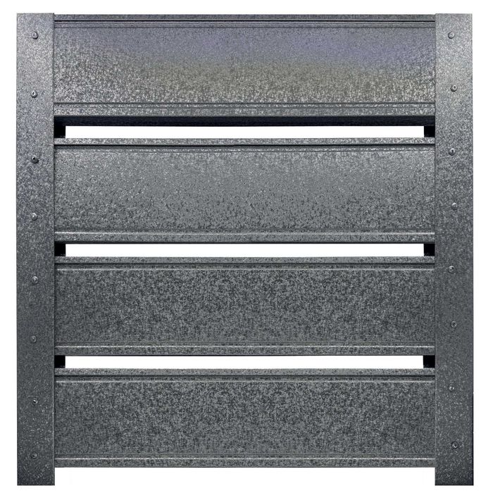Gard metalic orizontal tip Casetă | design elegant si durabil