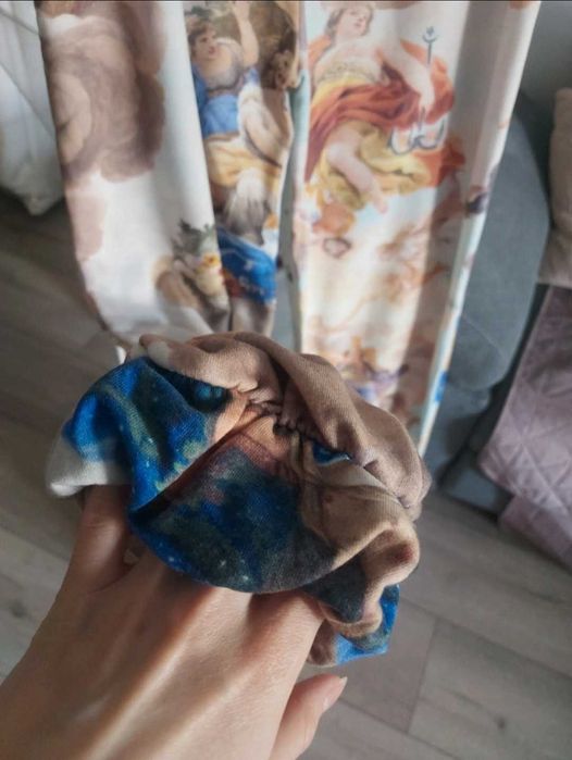 Pantaloni Bershka art series