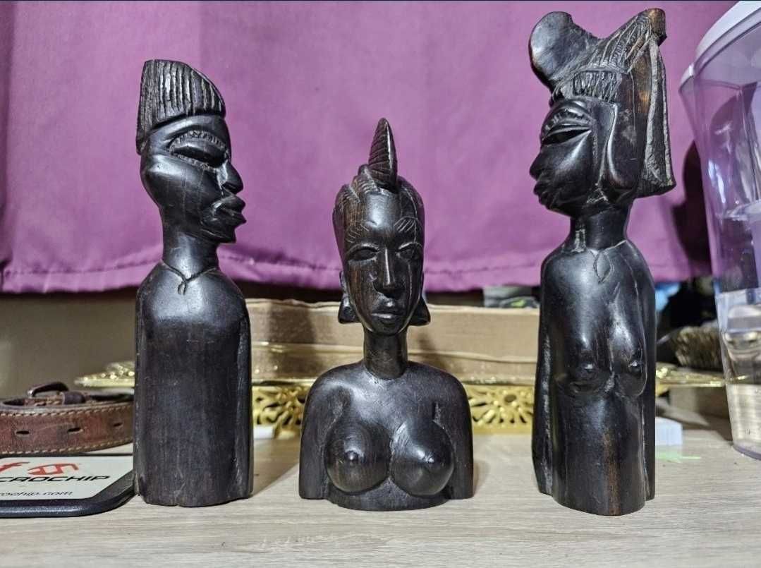 Statuete bust africane