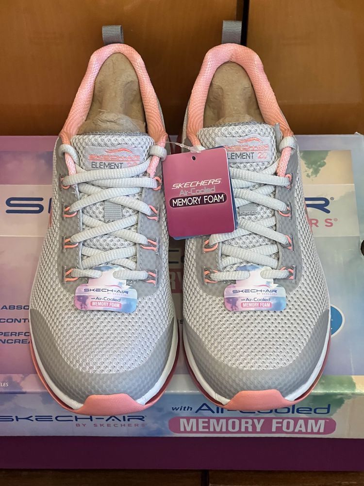 Pantofi sport SKETCHERS SKETCH-AIR, 37.5, noi, etichetă, cutie