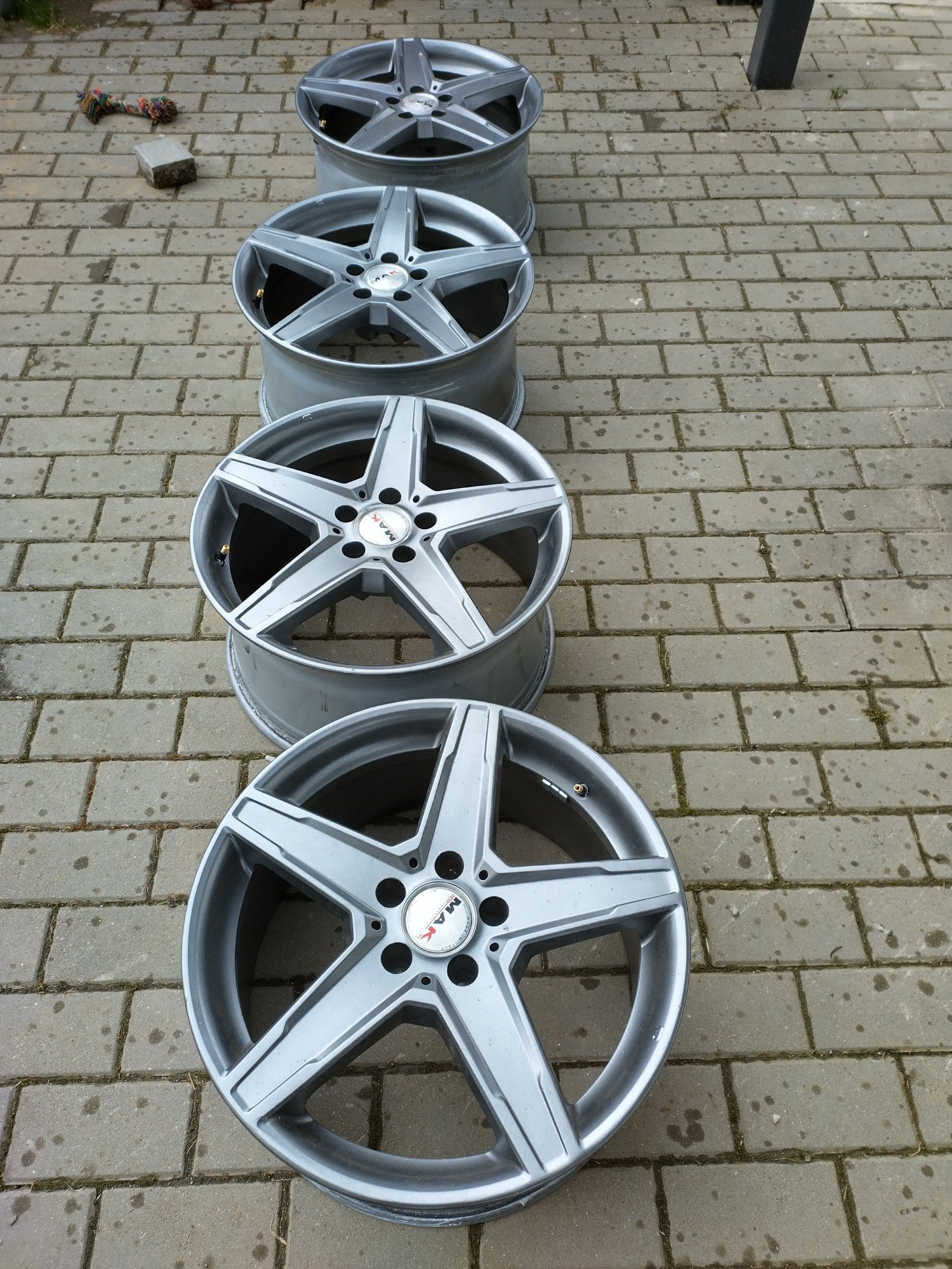 Vând jante 5x112 18" 9j VW, Audi, Mercedes