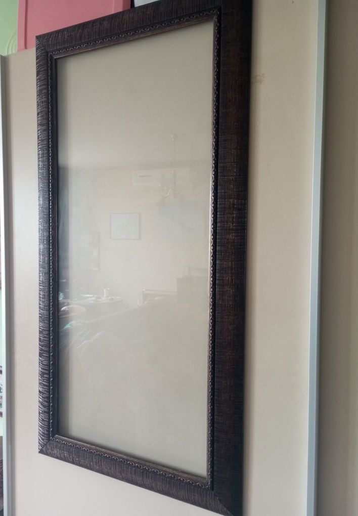 Рамки за картини, 3 бр, дървени, 62/118см,със стъкла