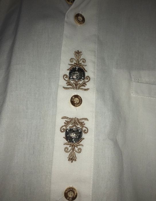 Camasa vintage cu aplicatii cusute