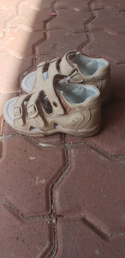 Sandale piele copii