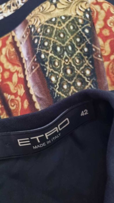 Rochie ETRO, marimea 42 it (M), vascoza 96%, elastan 4%