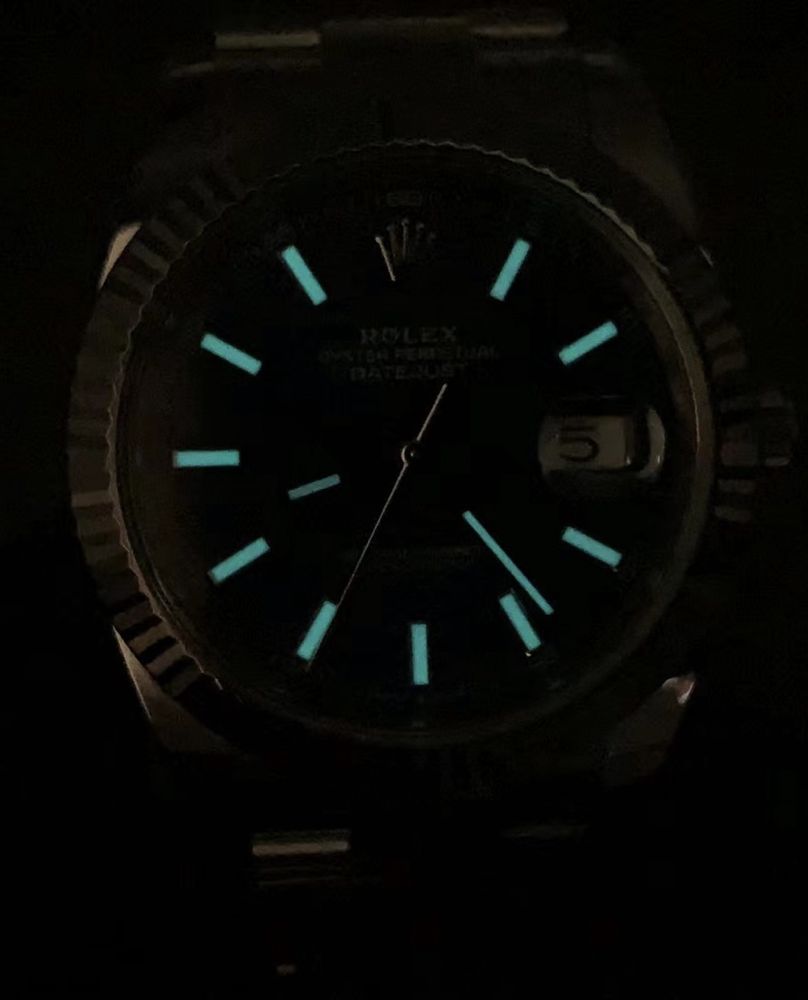 Rolex Datejust Blue Motif 41mm