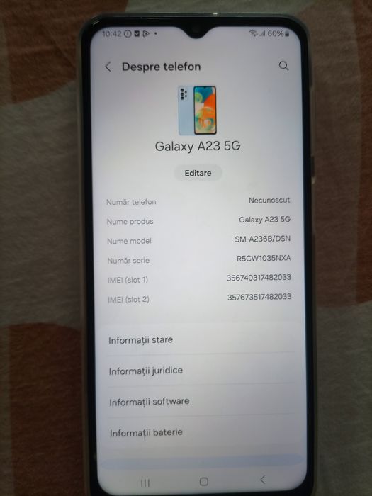 Telefon Samsung A23 5G