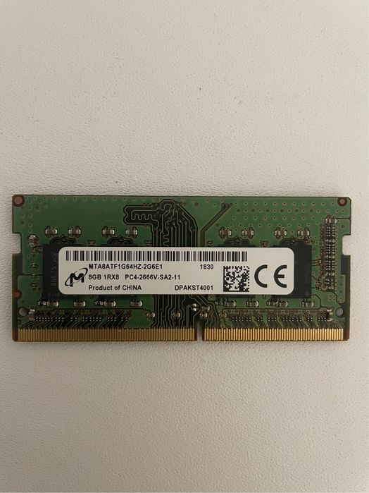 Оперативная память DDR4 SO DIMM 8gb