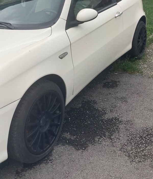 Schimb jante Alfa Romeo+cauciucuri ms cu jante de bmw