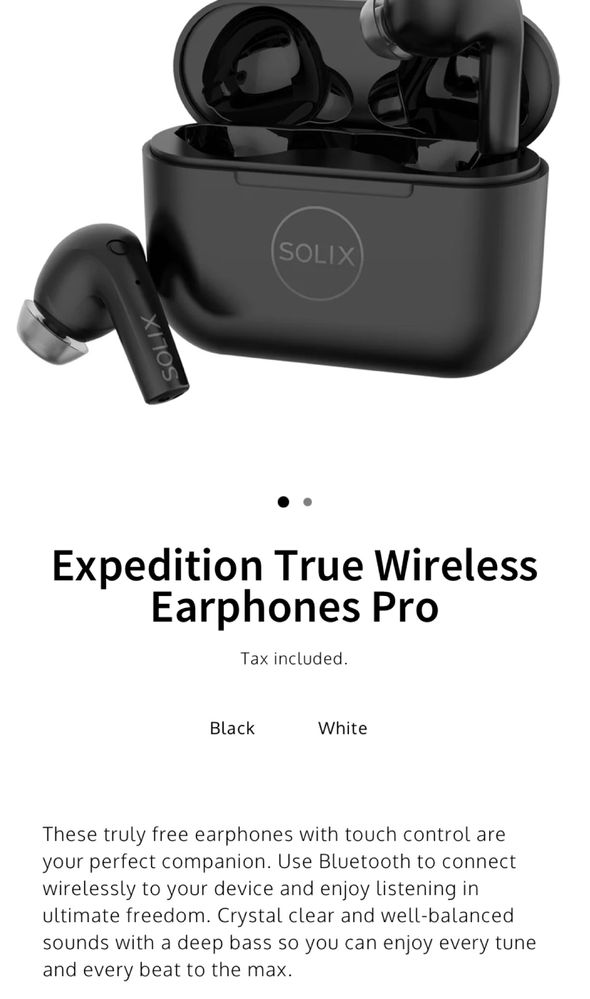 Solix бюджетни безжични слушалки