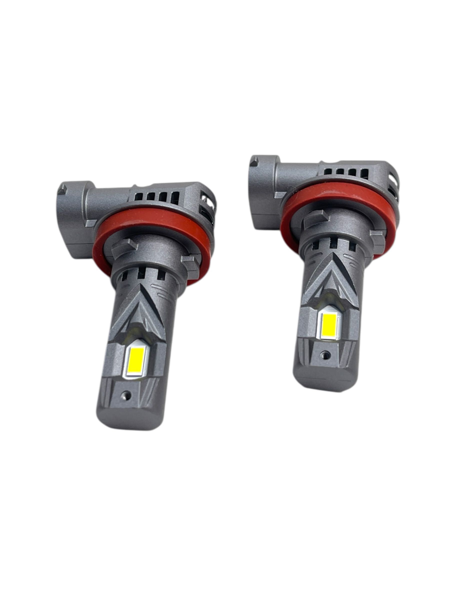 Лед Диодни крушки H11 200W 9-32V +300% – 2 БРОЯ