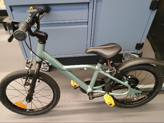 Bicicletă 16 inch 4-6 ani 6.5 kg Discover - produs resigilat Decathlon