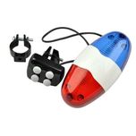 Полицейска LED светлина + Полицейска сирена за велосипед, Колело