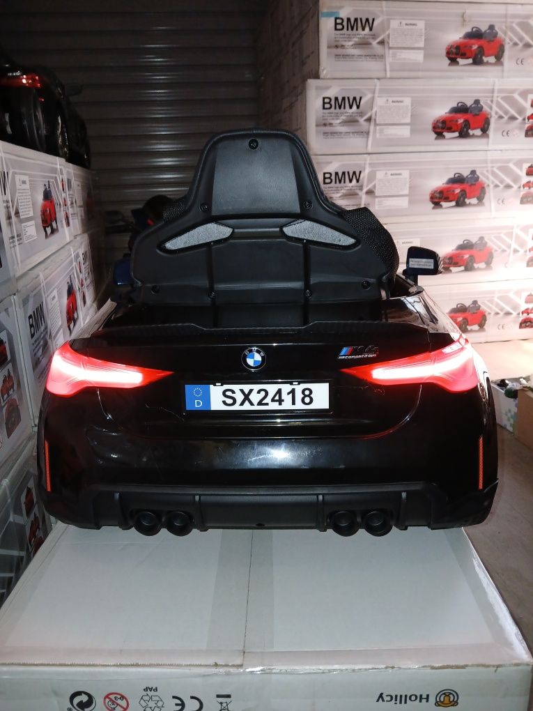 Нова!!Промо Акумулаторна кола BMW M4 12V. с меки гуми