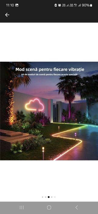 Banda Led RGB Neon Siliconata 5M