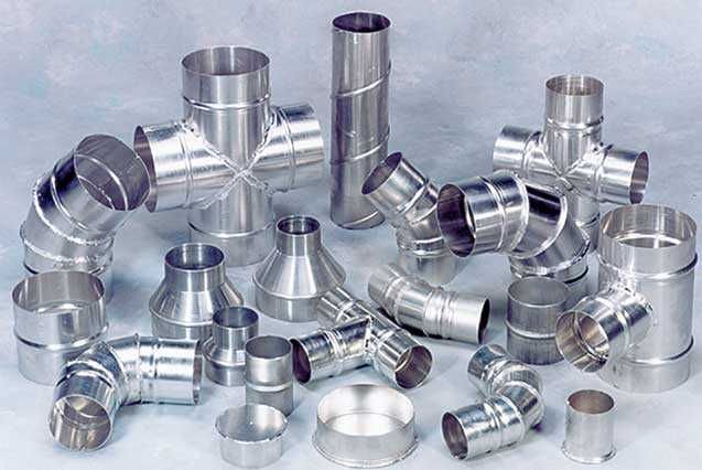 Воздуховод спирально-навивной из оцинкованной стали