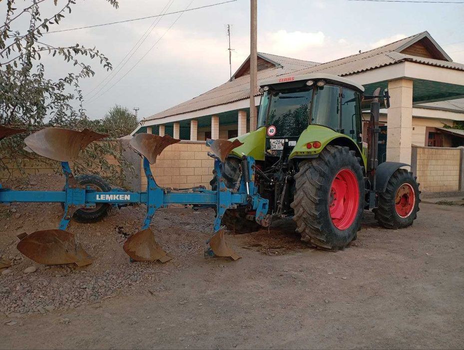 Трактор CLAAS Arion 630C + Плуг Lemken