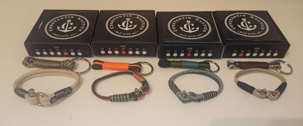 Geantă pentru transport costum, brățară Constantin Nautics diverse