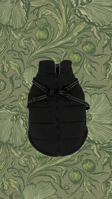 caini hainuta de iarna impermeabila cu blanita si ham  reflectorizant