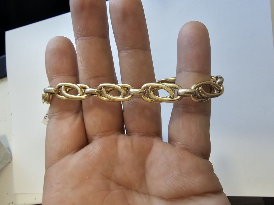 Vand bratara din aur 14 k 19.21 g cod 268