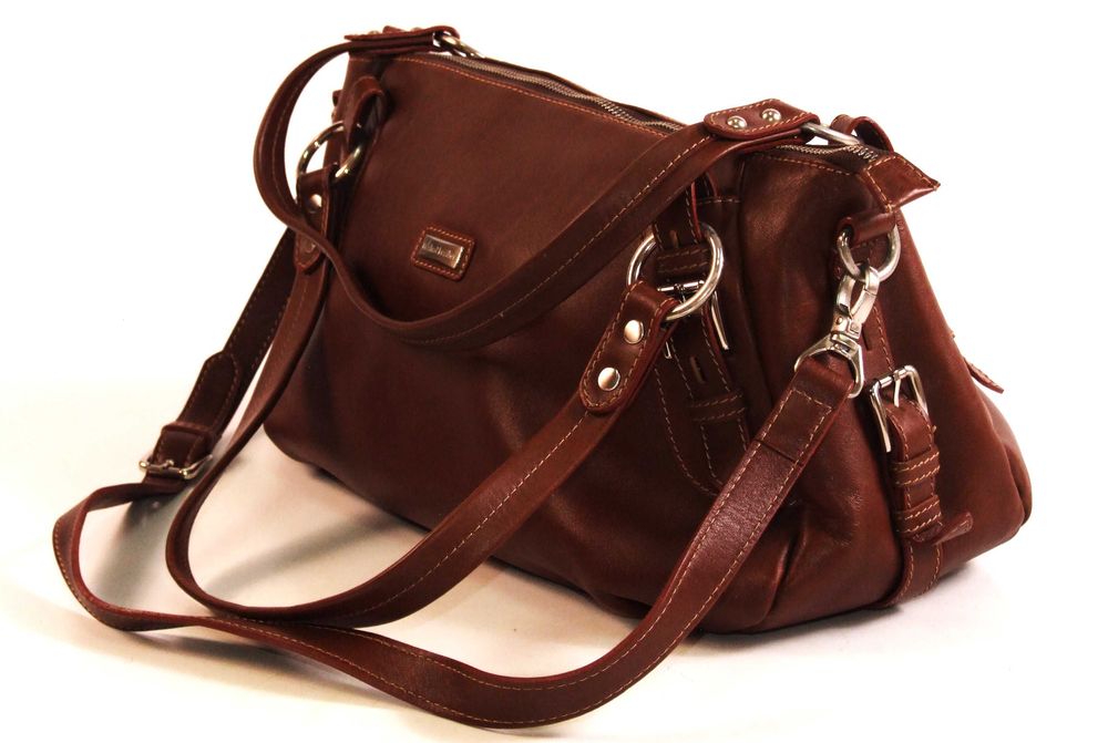 Geanta dama "Mashad Leather", piele naturala 100%, Made in Iran NOUA