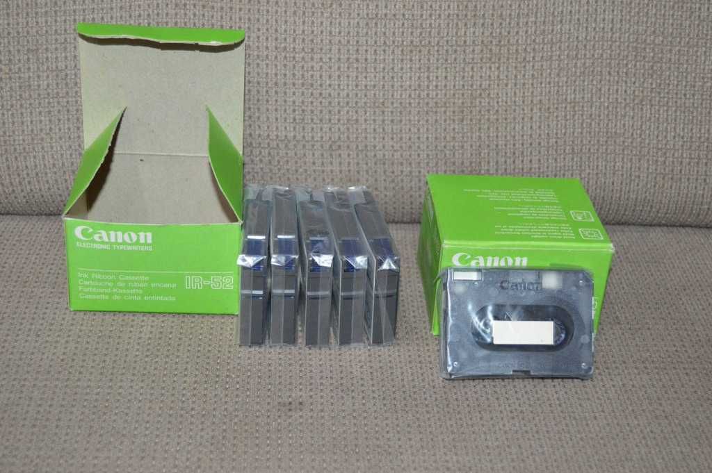 CANON IR-52 Original Rare BLUE Ribbon Cassettes for typing machines