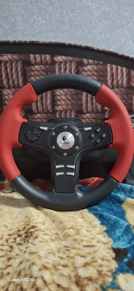 Руль  игровой Logitech Formula Force EX Feedback USB