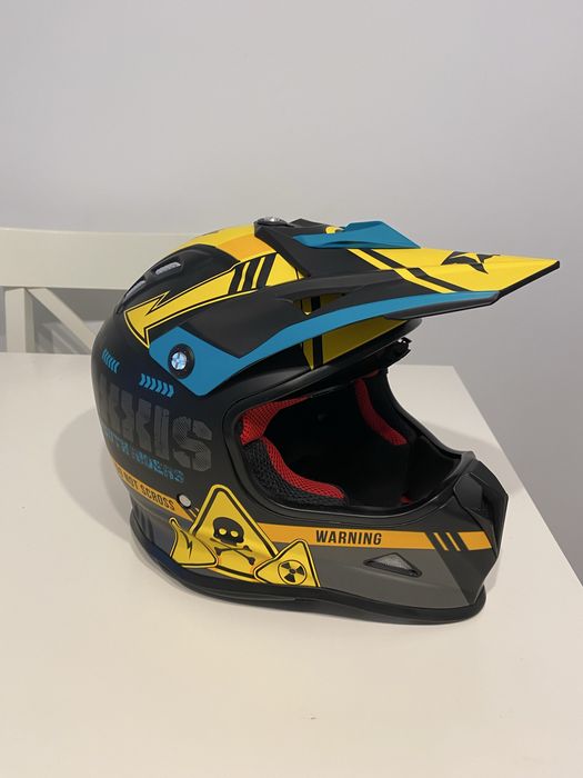 Casca moto enduro