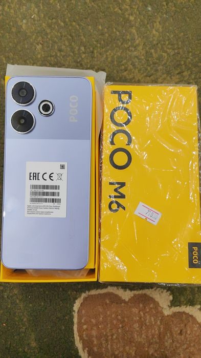 Телефон новый POCO M6