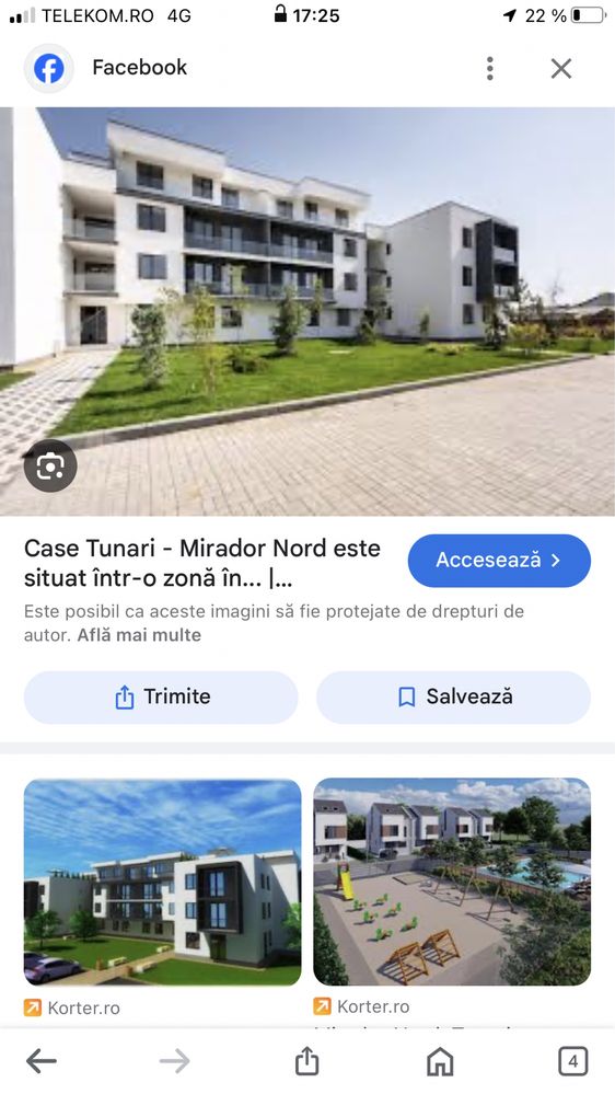 Apartament 2 camere tunari ilfov