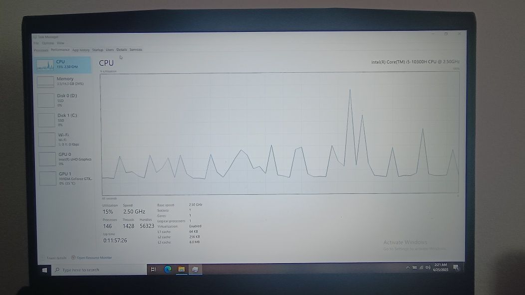 Laptop Gaming MSI GF63 Thin