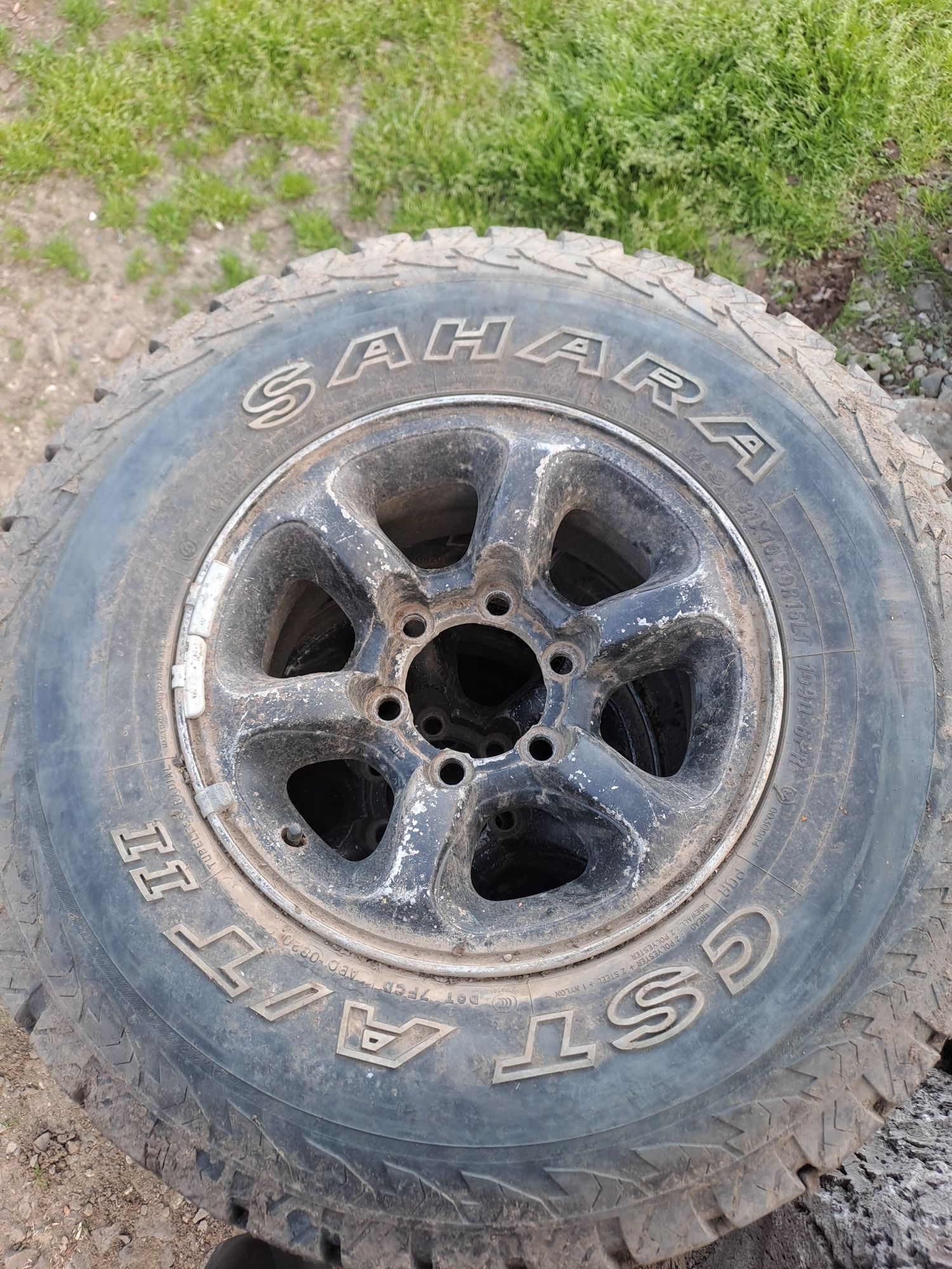 Vand roti 31x10.5 r15 Mitsubishi pajero mk2