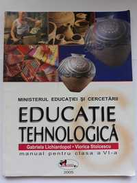 Manual Educație Tehnologică, clasa a VI-a