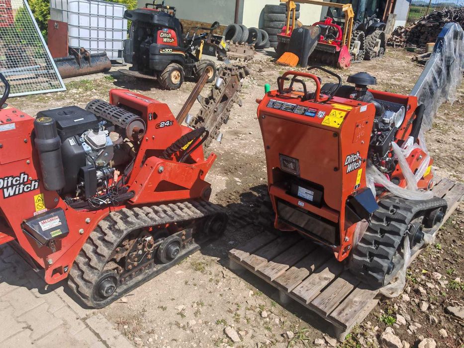 Închiriem toată gama de utilaje de săpat șanțuri Ditch Witch