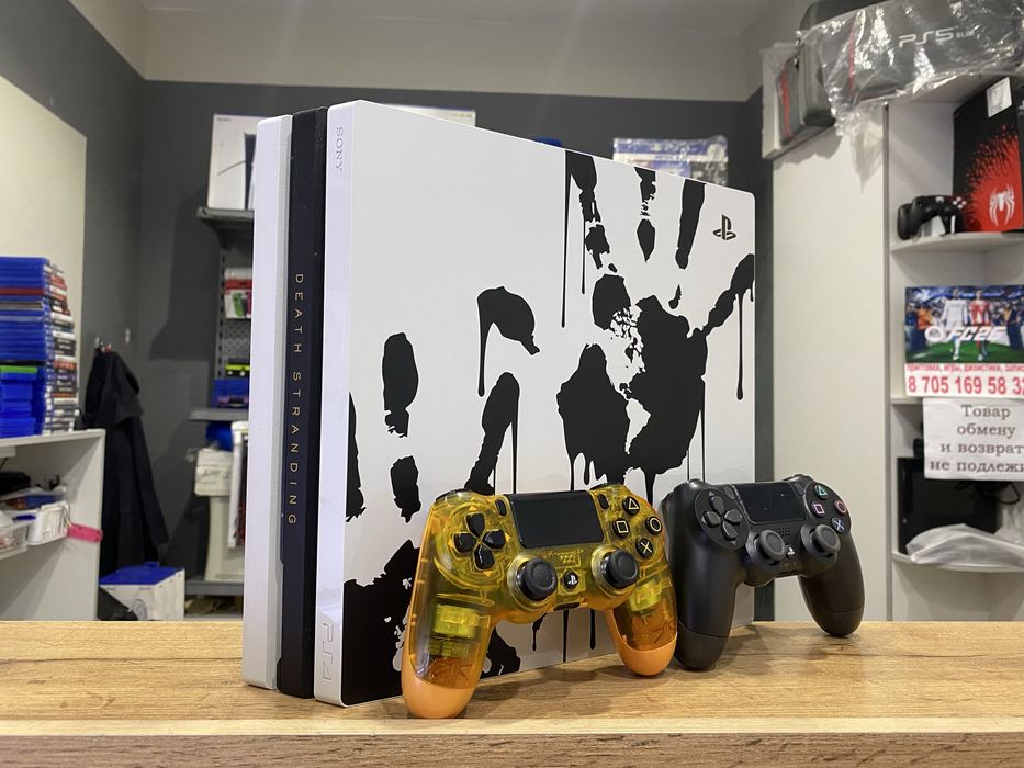 Playstation 4 PRO 1TB прошитая + много игр