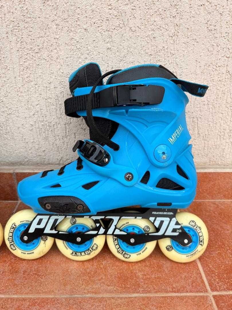 Ролери Powerslide Imperial - почти нови, размер 40