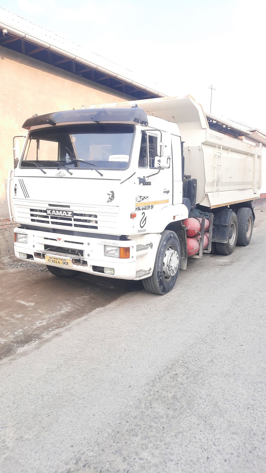 Kamaz 6520 yili 2019 metanda xarakatlanadi