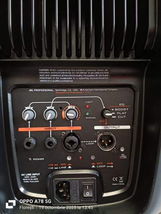 Boxe JBL 500 15"active CROWN 515