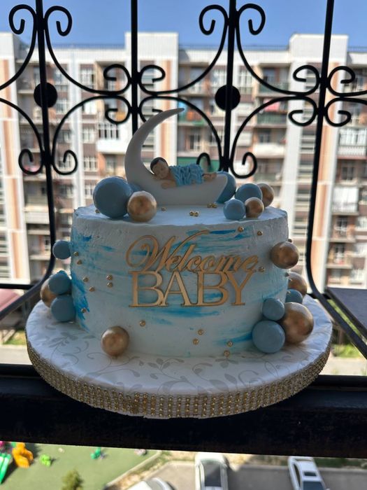 Домашние торты и оформление шарами