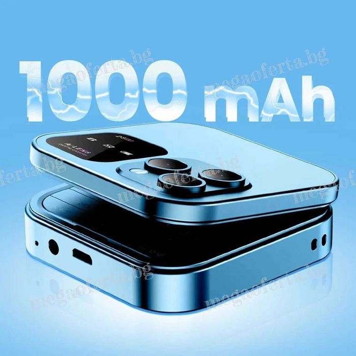 Мини сгъваем телефон i16 PRO с две сим карти